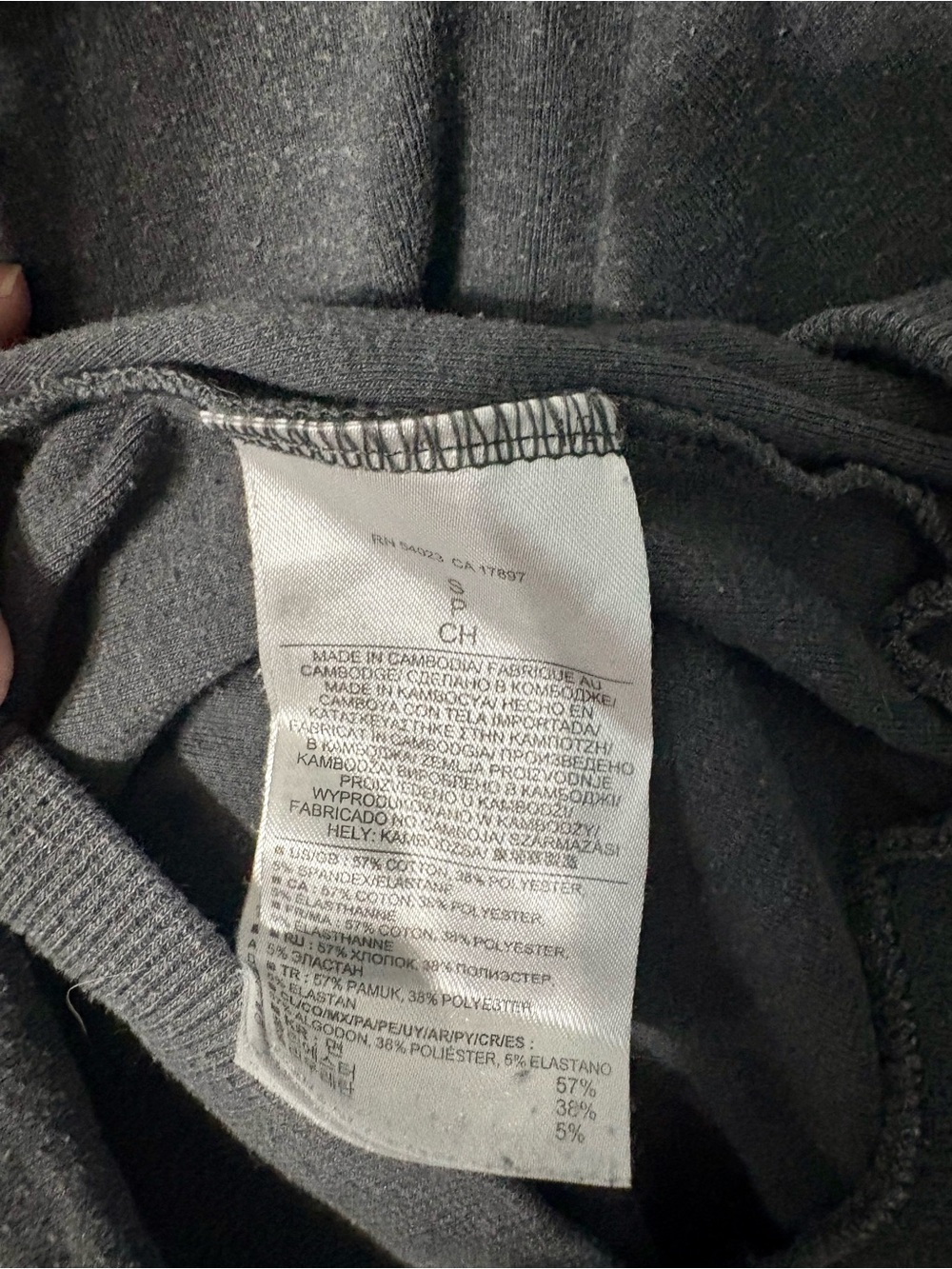 Banana Republic Gray Shawl Collar Pullover Top - Picture 3 of 3